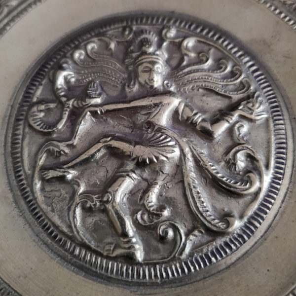 Shiva brass wall plate, India - Image 3