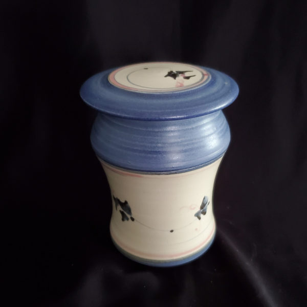 Pottery covered jar - Image 3