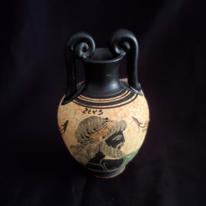 DIM Ceramics reproduction, hand made reproduction of 2500 year old jug, Greece