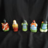 Five vintage Chinese hand-painted, signed Immortals - Image 3