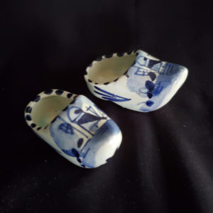 Delft miniature clogs from Holland - Netherlands