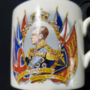 Coronation mug, Edward the VIII 1937